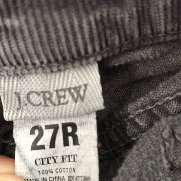 J. Crew matchstick skinny city fit cords - Picture 4 of 6